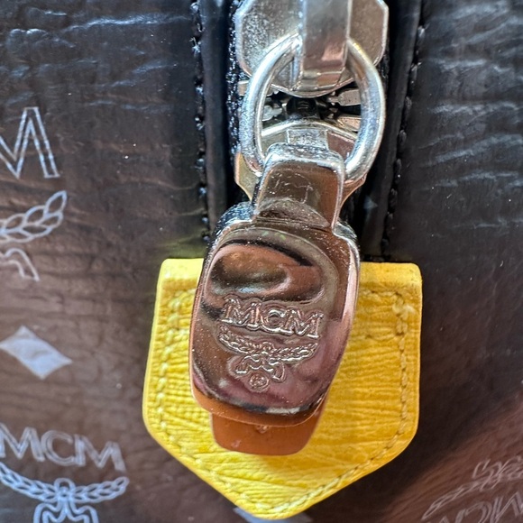 MCM VINTAGE LEATHER SPEEDY BOSTON BAG - Picture 9 of 14